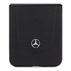Original Case SAMSUNG GALAXY Z FLIP 5 Mercedes Hardcase Leather Urban (MEHCZF5ARMBK) black