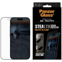 Szkło hartowane PanzerGlass Stealth Ultra-Wide Fit Fastfit na iPhone 17 / 16 Pro