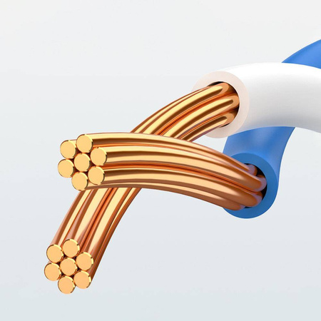 Ugreen płaski kabel sieciowy LAN Ethernet Cat. 6 5m czarny (NW102)