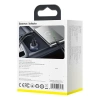 Baseus ładowarka samochodowa USB / USB Typ C 65 W 5 A SCP Quick Charge 4.0+ Power Delivery 3.0 ekran LCD przezroczysty (CCKX-C0A)