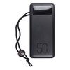 Bateria zewnętrzna (Powerbank) VEGER Tank Boost - 56 000mAh LCD Quick Charge PD 130W czarny (W5001C)