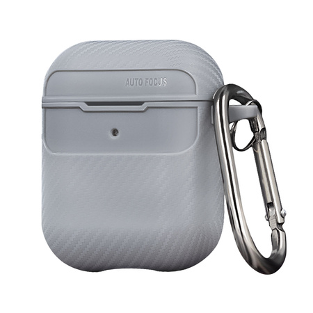Etui Carbon do Airpods 4 szare