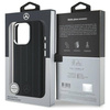 Original Case IPHONE 16 PRO MAX Mercedes Hardcase Silicone Vertical Tonal Stripes MagSafe (MEHMP16X23SUVSK) black