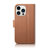 iCarer Wallet Case 2in1 iPhone 14 Pro Max Leather Flip Cover Anti-RFID Brown (WMI14220728-BN)