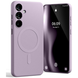 Mercury MagSafe Semi-Silicone Sam S25+   S936 liliowy fiolet /lilac purple