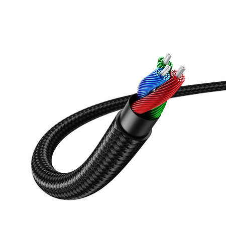 Ugreen Audiokabel 2 x Miniklinke 3,5 mm 0,5 m blau (AV112)