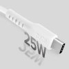 SBS TECABLETCC10W USB-C Cable - USB-C Power Delivery 25W 1 m - white