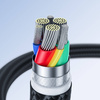 Joyroom cable USB - Lightning 2.4A Surpass Series 1.2 m black (S-UL012A11)