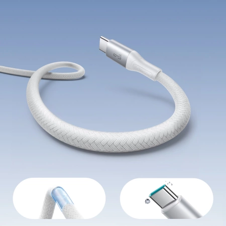 Kabel Joyroom S-A28 Flash Series 3A USB-A - USB-C 2m - biały