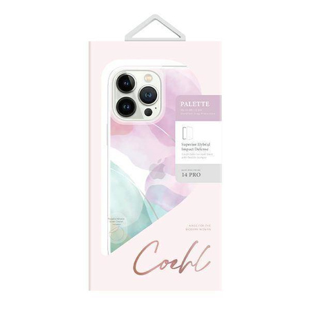 UNIQ etui Coehl Palette iPhone 14 Pro 6,1" liliowy/soft lilac