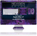 Nexgen Skins - Zestaw skórek na obudowę z efektem 3D iMac 27" (Serpentine 3D)