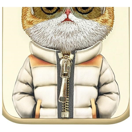 Nimmy etui iPhone 16 6.1" khaki           Cool&Cute 2.0 Cat