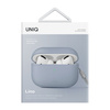 UNIQ etui Lino AirPods Pro 2 genSilicone (2022/2023) niebieski/arctic blue