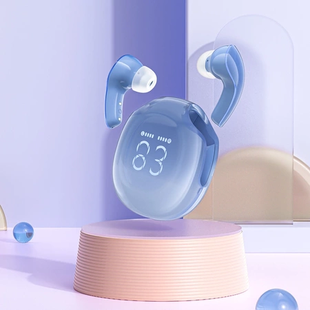 Słuchawki bezprzewodowe Acefast T9 Bluetooth 5.3 douszne - niebieskie