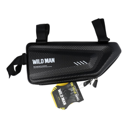 Uchwyt rowerowy / trójkątna torba pod ramę na zamek WILDMAN E4 1,5L 4" - 7"