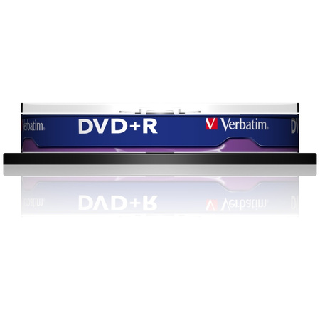 Verbatim Płyta DVD-R 4.7GB 16x AZO       srebrny/matt silver 10szt 43498