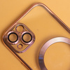 Nakładka Color Chrome Mag do iPhone 16 Pro 6,3&quot; różowo-złota