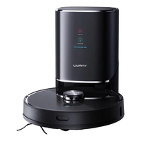 UWANT U100 Reinigungsroboter mit Wischfunktion + Lade-/Reinigungsstation – Schwarz