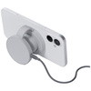 Ładowarka indukcyjna Bazic GoMag Trio 2  3w1 15W magnetyczna do iPhone/Watch/AirPods szara