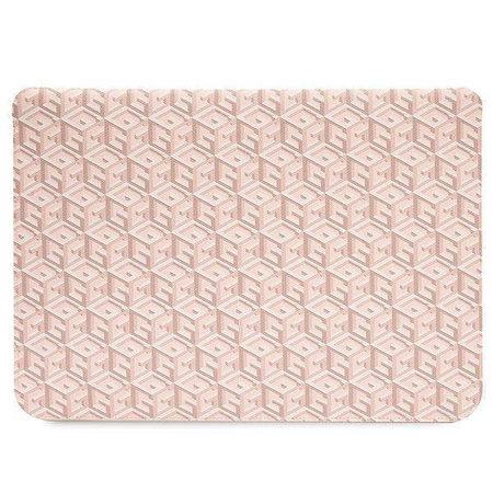 Guess GUCS14HGCFSEP 14&quot; case - pink GCube Stripes