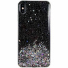 Wozinsky Star Glitter błyszczące etui pokrowiec z brokatem Samsung Galaxy S21+ 5G (S21 Plus 5G) czarny