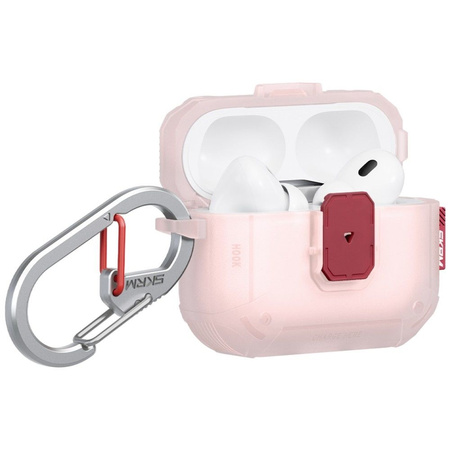 Etui Skinarma Mecha LE do AirPods Pro 3  Frost Blush