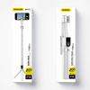 Selfie stick / telescopic pole with tripod Dudao F18W - white