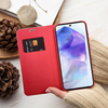 Kabura LUNA Book Carbon do SAMSUNG S25 FE czerwony