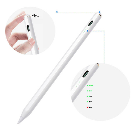 Joyroom JR-X9 active stylus stylus for smartphone / tablet white (JR-X9)