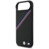 Etui BMW M Tricolor Metal Logo MagSafe do iPhone 17 Air - czarne