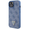 Original Case APPLE IPHONE 15 Guess Hardcase Crossbody 4G Metal Logo (GUHCP15SP4TDSCPB) blue