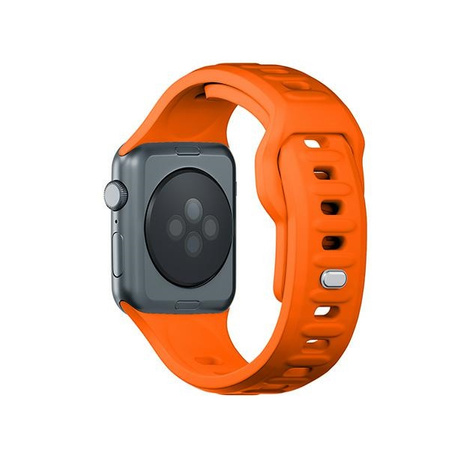 3MK Silicone Watch Strap pomarańczowy/ orange dla Apple Watch 38/40/41mm