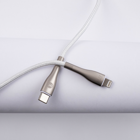 Forever kabel Sleek USB-C - Lightning 1,0 m 27W biały