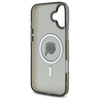 Karl Lagerfeld nakładka do iPhone 16 Plus 6,7" KLHMP16MHLSKIK czarna Hardcase IML Metal Karl Head MagSafe