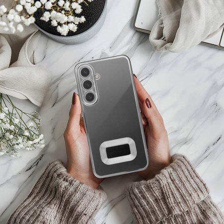 Futerał GLAM do XIAOMI REDMI NOTE 14 Pro Plus 5G srebrny