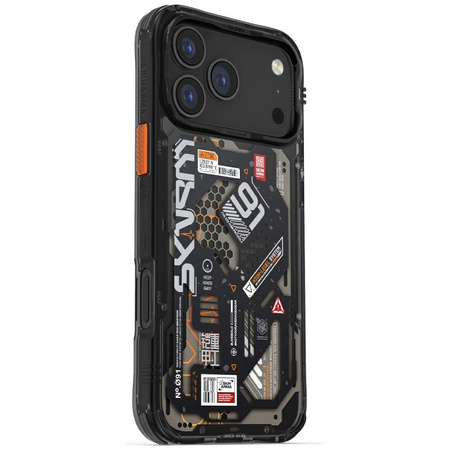 Etui Skinarma Spectra do iPhone 17 Pro   Max Magnetic Charging czarny