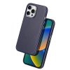 Dux Ducis Naples case iPhone 14 Pro Max magnetic leather case MagSafe blue