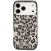 Karl Lagerfeld IML Leopard Pattern MagSafe Case for iPhone 17 Pro Max - Brown