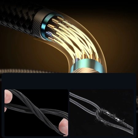 Joyroom Angled Lightning cable - USB C for fast charging and data transfer 20W 1.2 m black (S-CL020A6)