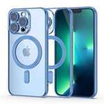 Case IPHONE 13 PRO Tech-Protect MagShine blue