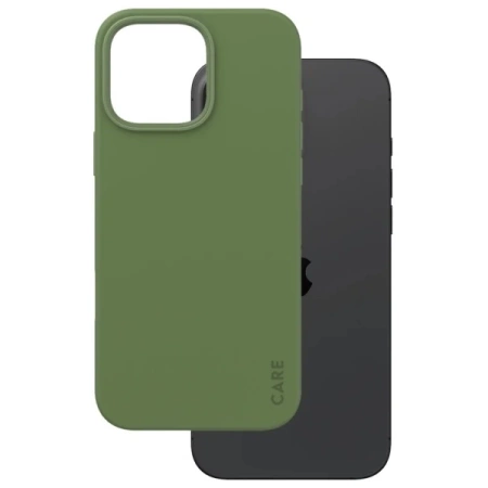 CARE by PanzerGlass Fashion Case MagSafe für iPhone 16 Pro Max – grün