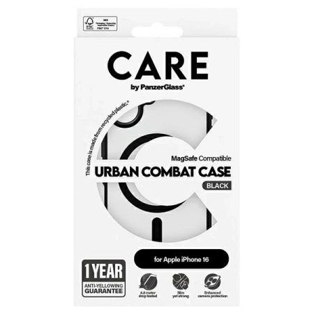 CARE by PanzerGlass Flagship Urban Case iPhone 16 6,1" MagSafe 1357