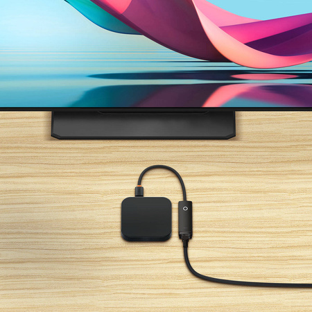 Baseus Lite Series Ethernet Adapter USB-A to RJ45 LAN Port (100Mbps) Black