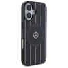 Original Handyhülle IPHONE 16 Mercedes Hardcase MB Double Layer Crossed Lines MagSafe (MEHMP16S23HRSK) schwarz