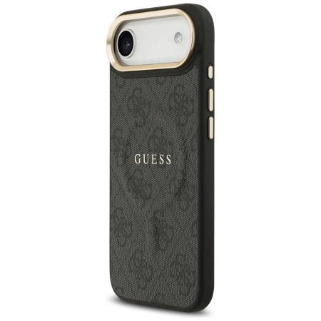 Etui Guess 4G PU Classic Logo MagSafe na iPhone 17 Air - czarne