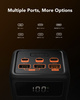 Bateria zewnętrzna (Powerbank) VEGER Tank Lite - 50 000mAh LCD Quick Charge PD 22,5W czarny (W5001)
