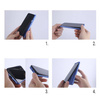 Nillkin Super Frosted Shield wzmocnione etui pokrowiec + podstawka Samsung Galaxy S21 FE czarny