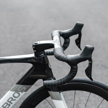 Rockbros Perforated Silicone Handlebar Tape - White