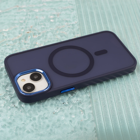 Nakładka Frozen Mag do iPhone 16 Pro Max 6,9&quot; granatowa