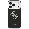 Guess Grained Big 4G Classic Logo Hülle für iPhone 17 Pro - Schwarz